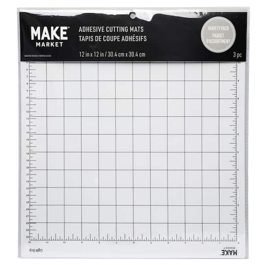 12" x 12" Adhesive Cutting Mat Set by Make Market®